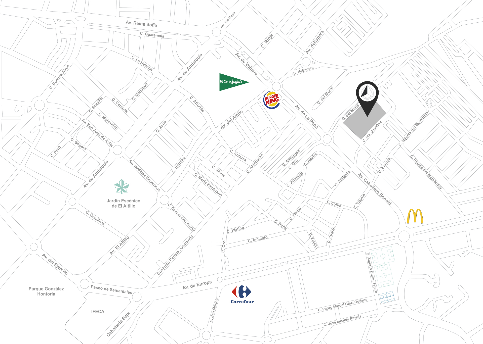 residencial-plaza-norte-jerez-mapa